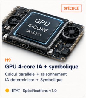 H9 — GPU 4-core IA + symbolique